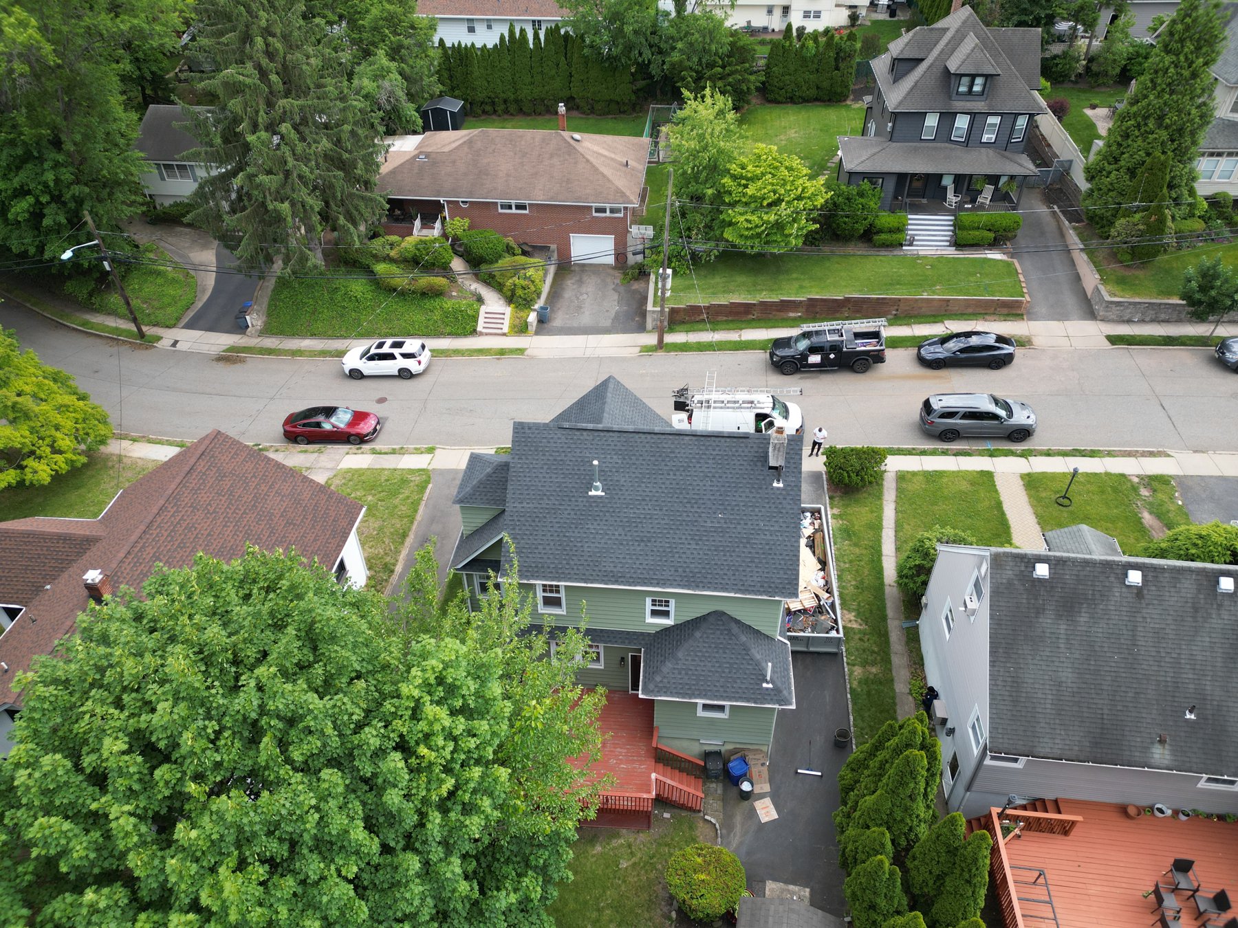 Pro Touch Roofing residential roofing project in Oradell, New Jersey