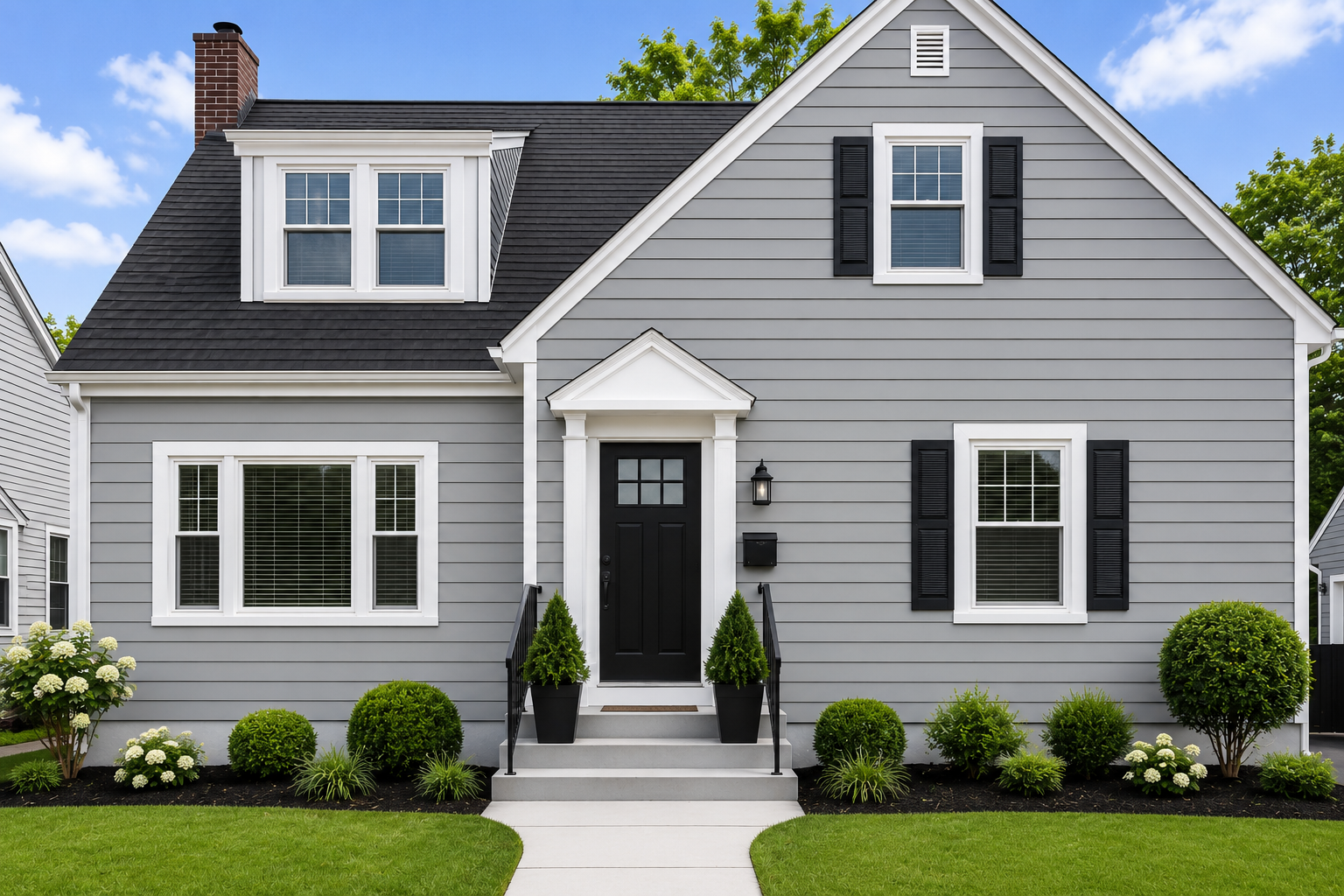 Siding installation project by Pro Touch Roofing